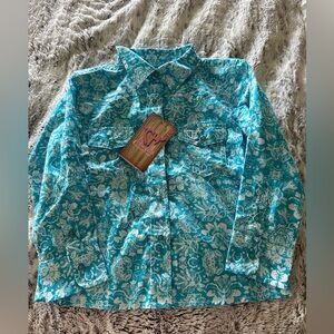 Cowgirl Hardware - 3T button down shirt